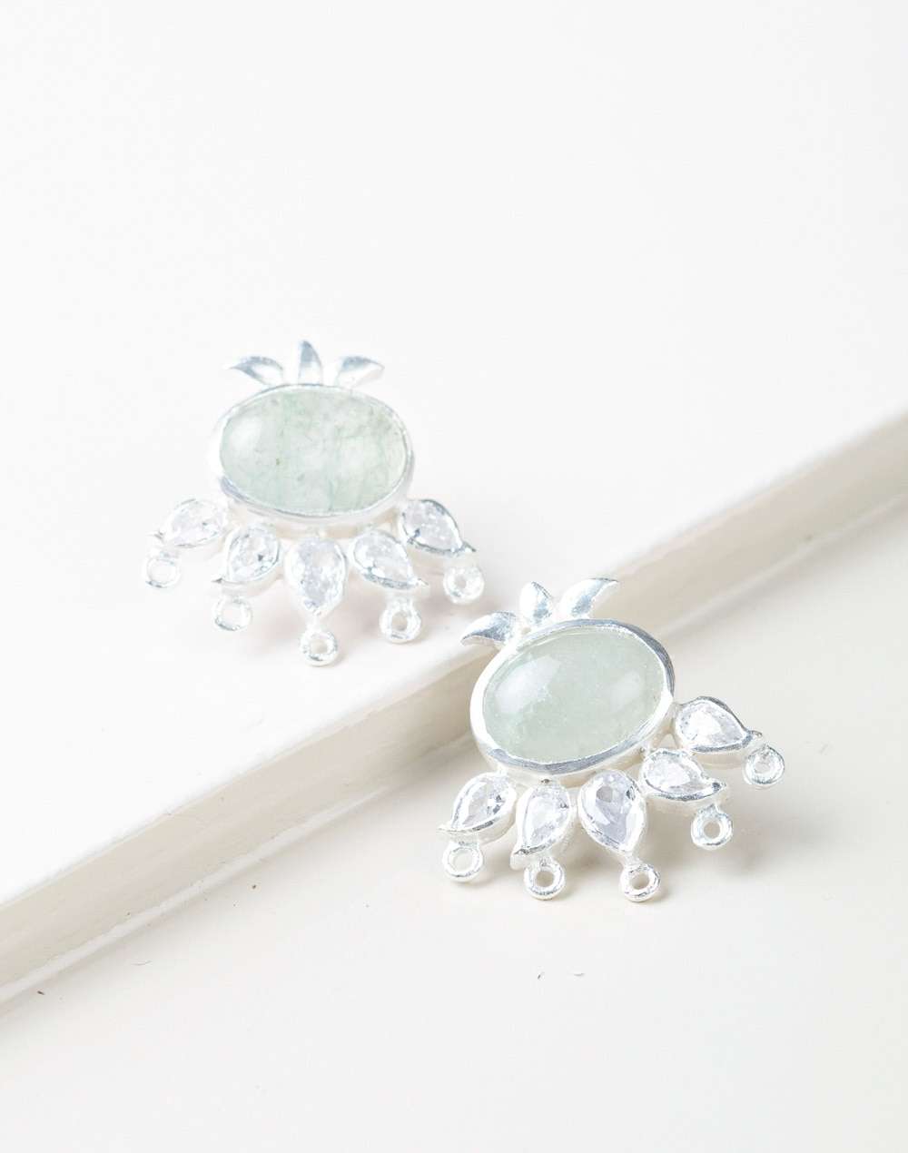 Silver Western Stud Earrings