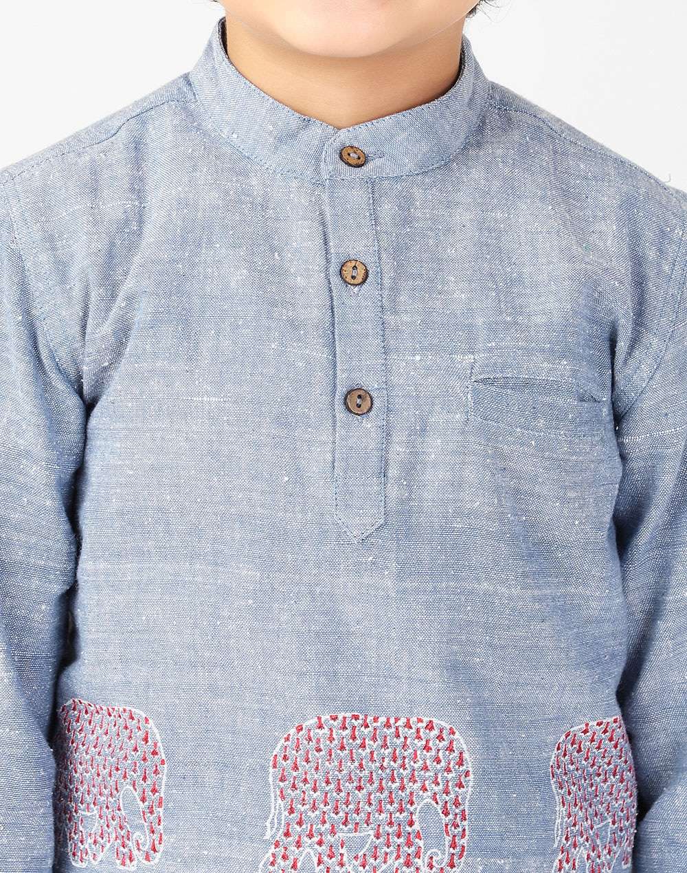 Cotton Printed Short Kurta