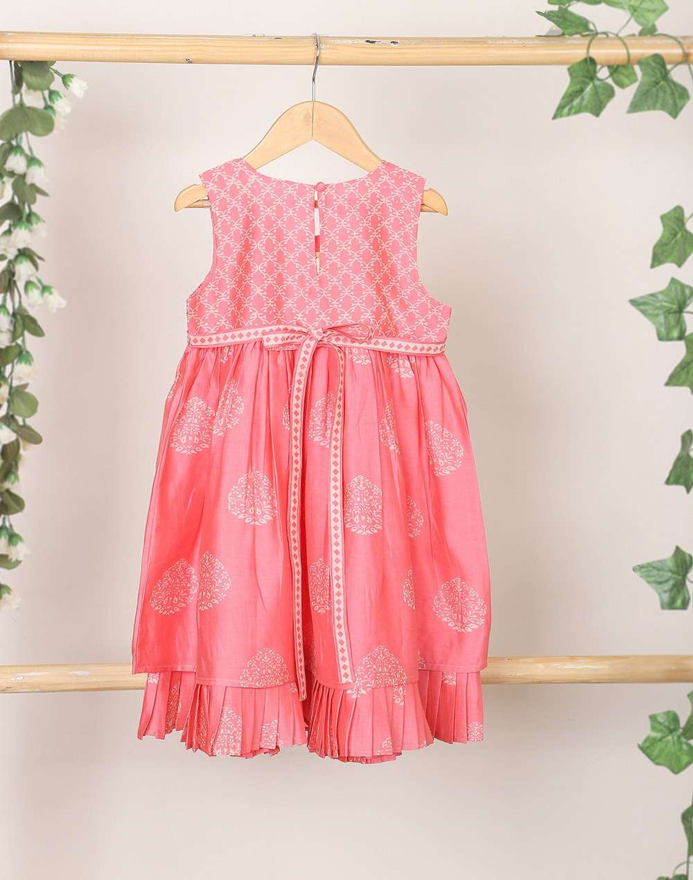 Cotton Silk Printed Dress
