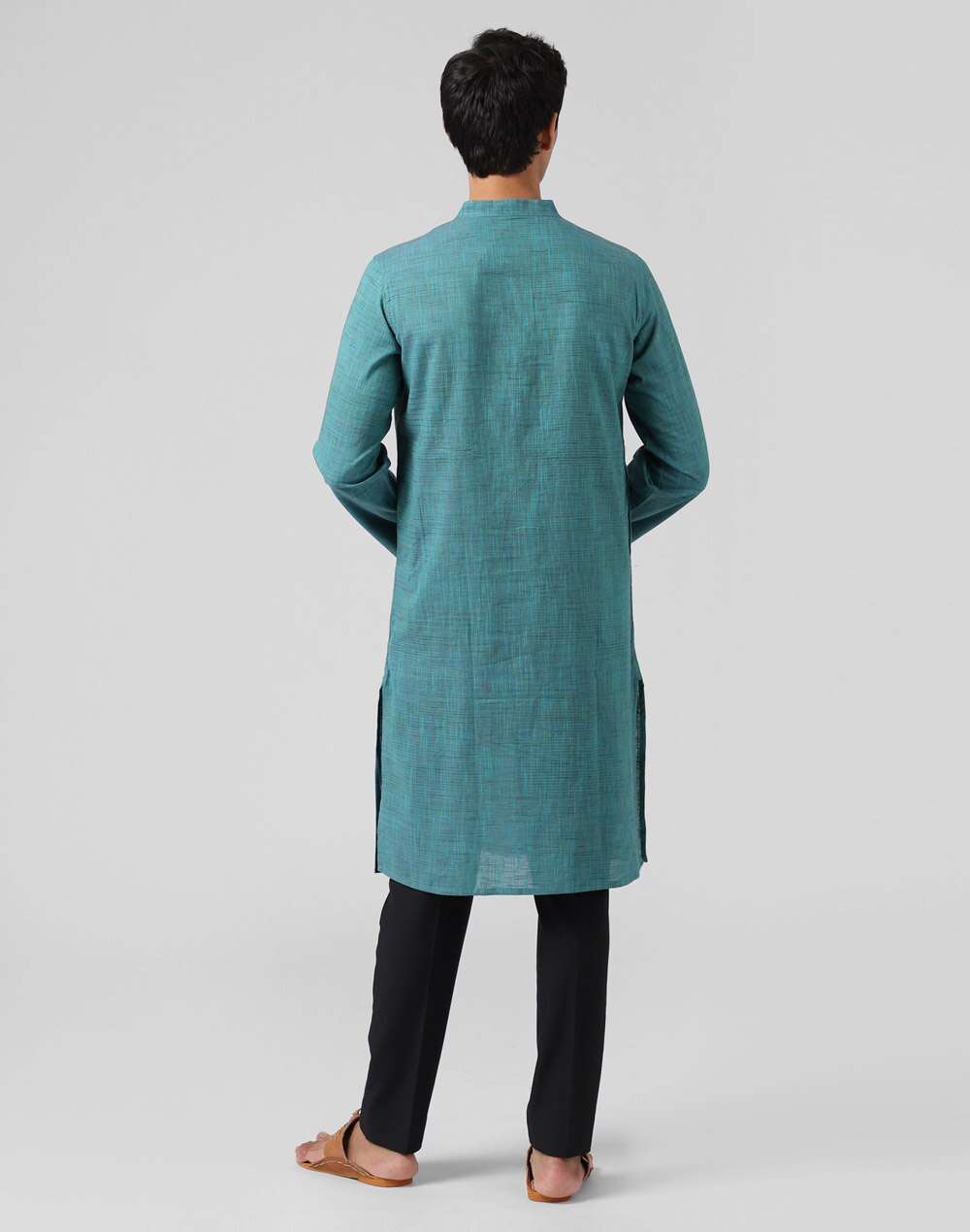 Cotton Slim Fit Long Kurta