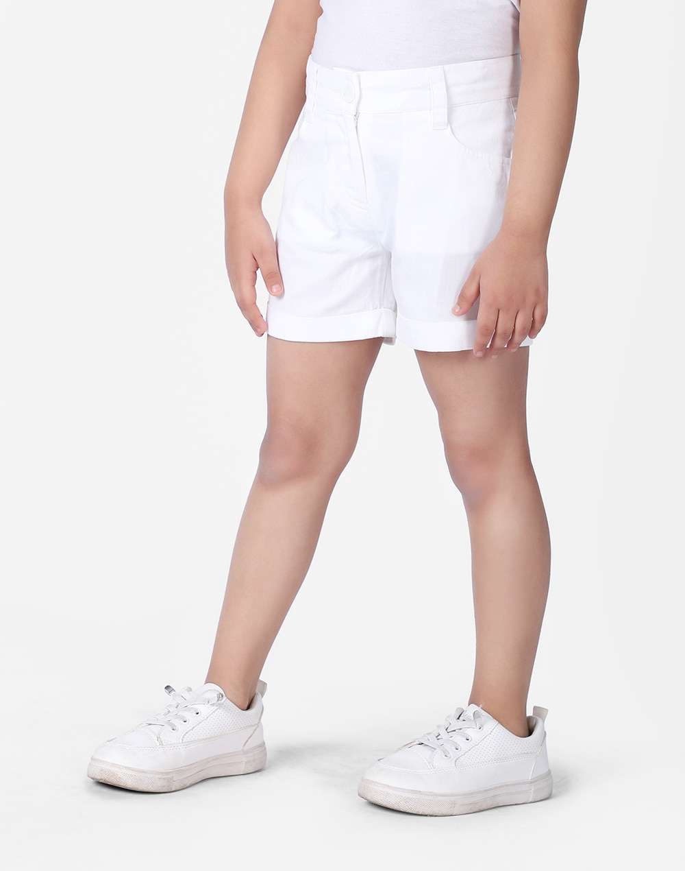 Cotton Twill Weave Shorts