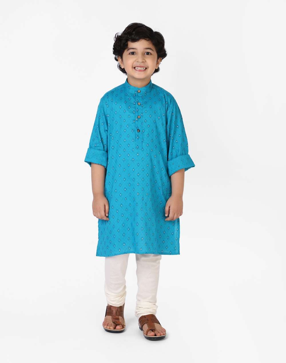 Cotton Dobby Weave Long Kurta