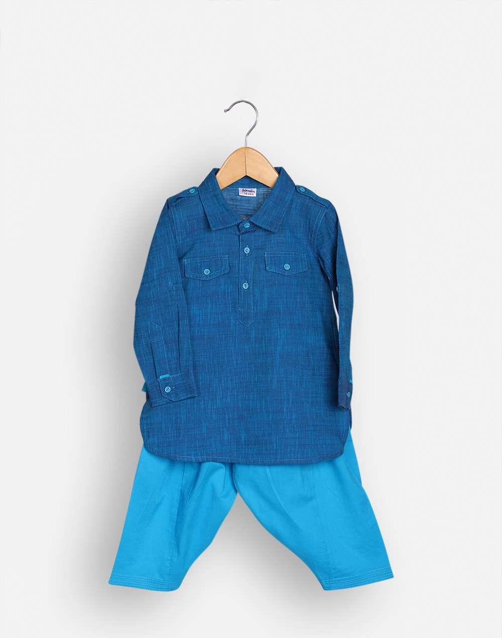 Cotton Pathani Kurta Set
