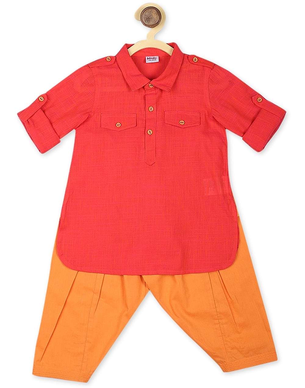 Cotton Pathani Kurta Set
