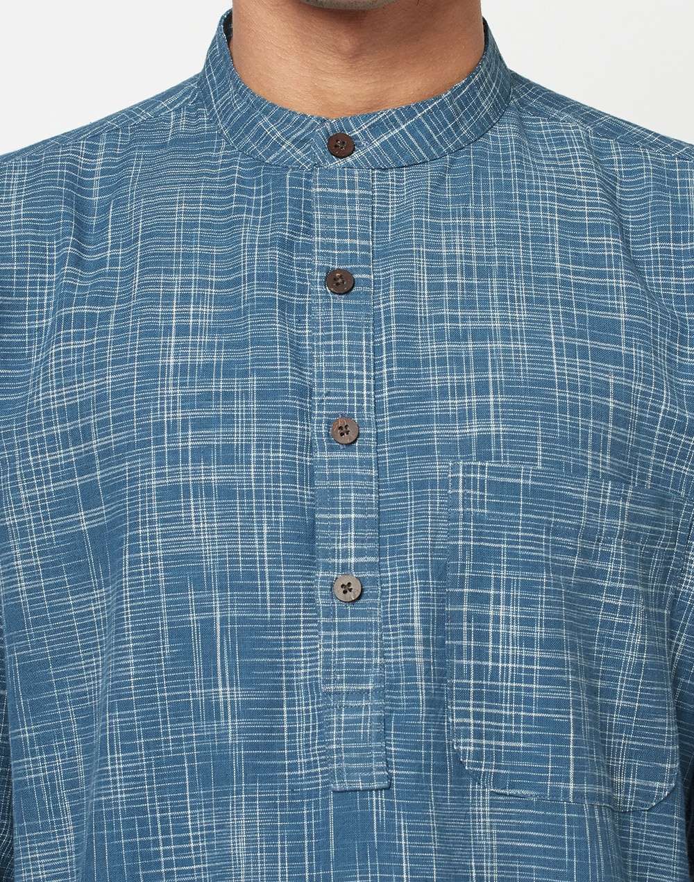 Cotton Bijli Long Kurta