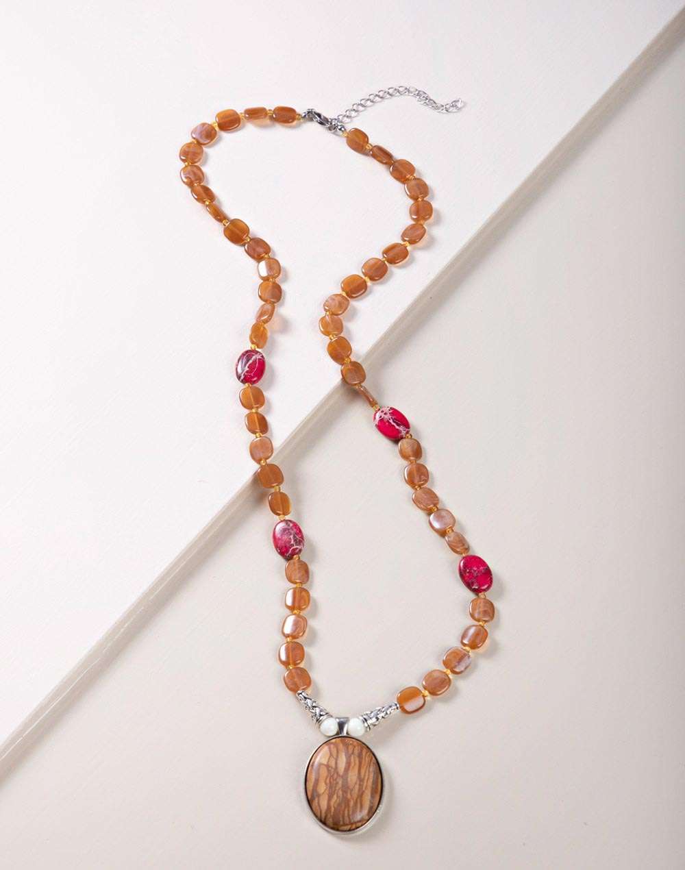 Metal Brown Princess Necklace