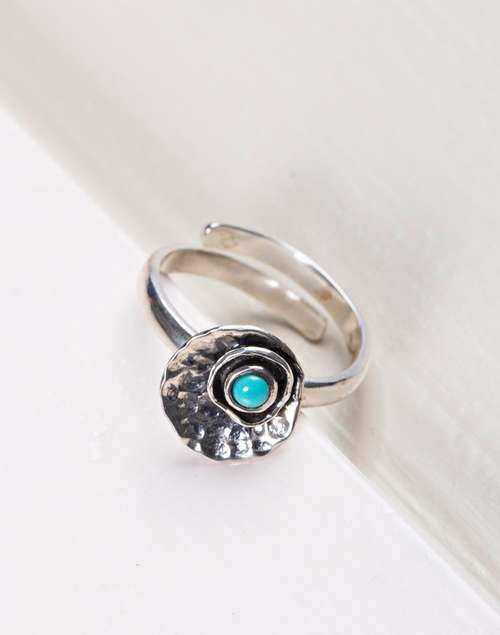 Silver Turquoise Ring Silver Turquoise Ring