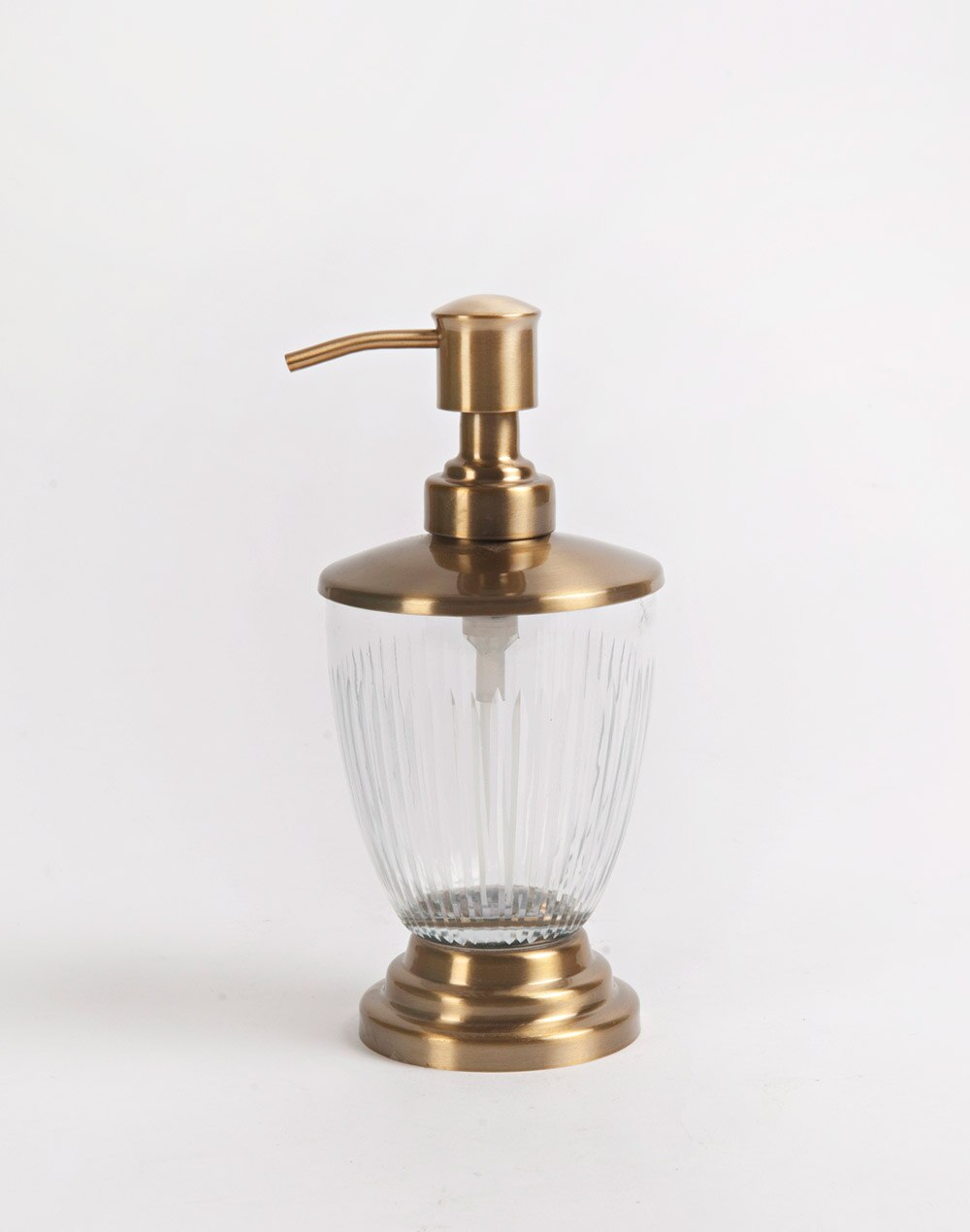 Allied Brass Carolina Antique Brass Soap and Lotion Dispenser CL-60-ABR