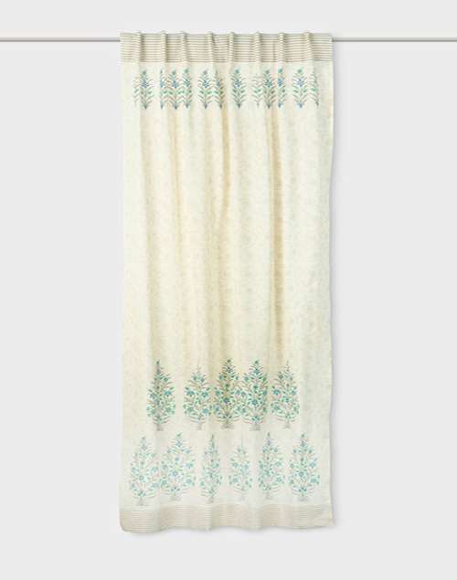 Kathit Cotton Linen Curtain | 1pc Kathit Cotton Linen Curtain | 1pc