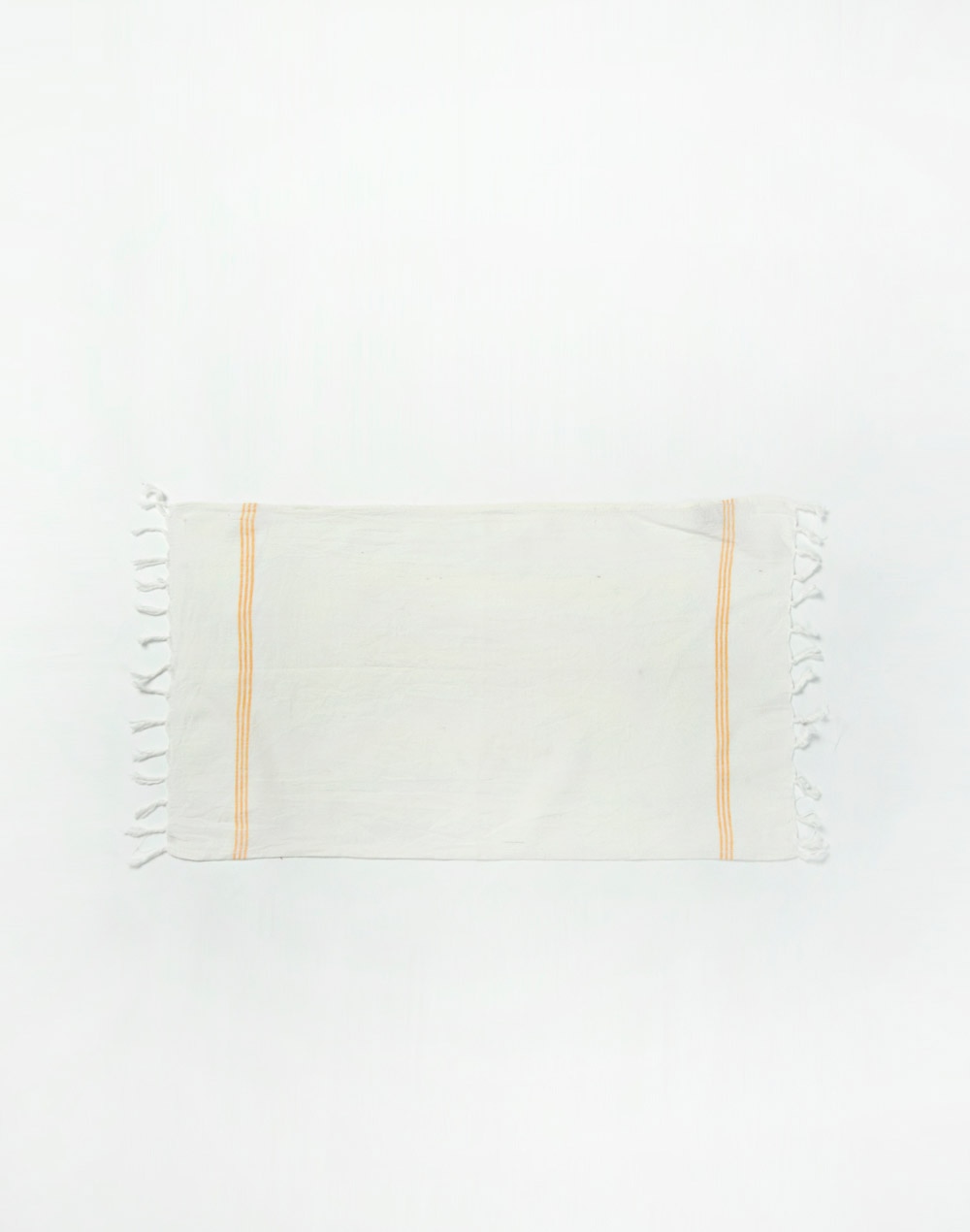 Yellow Bana Cotton Gamcha Towel Set Of 2