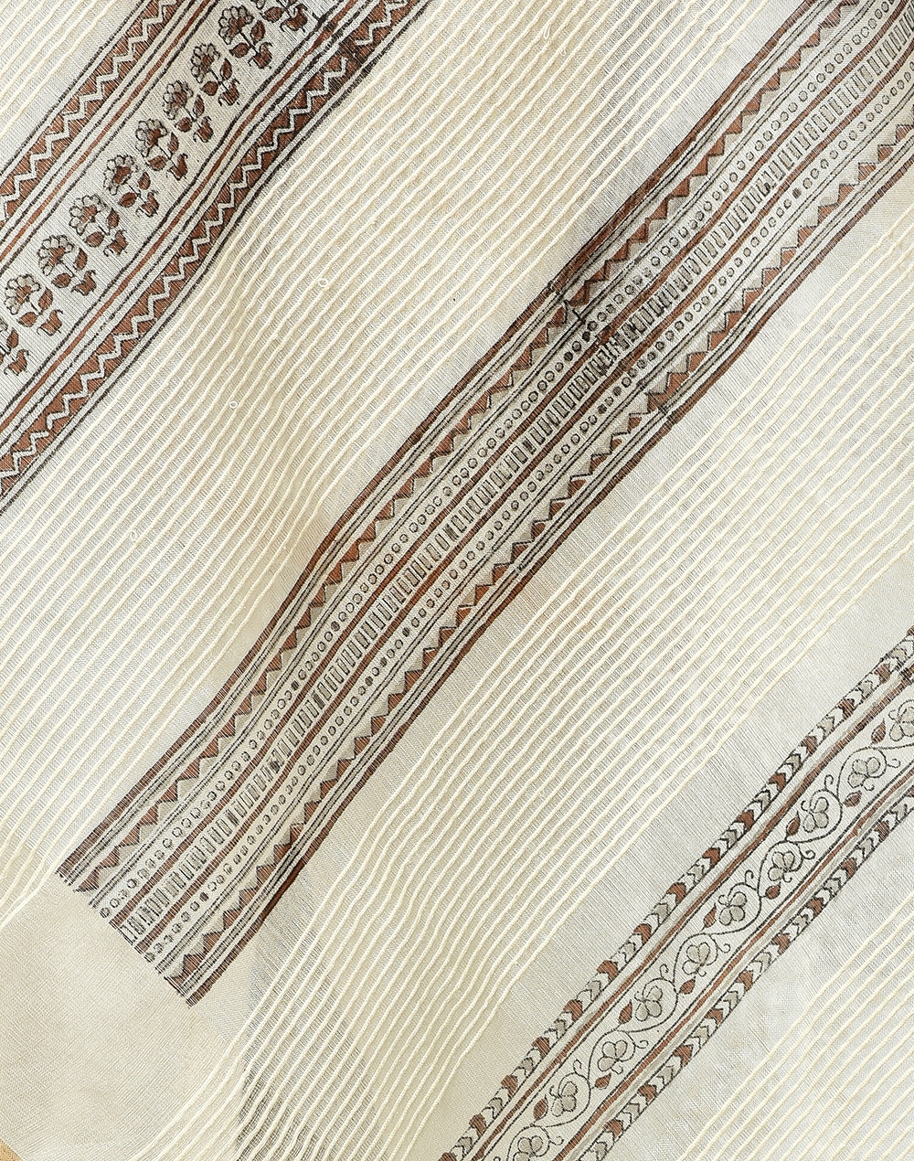 Cotton Silk Maheshwari Printed Stole