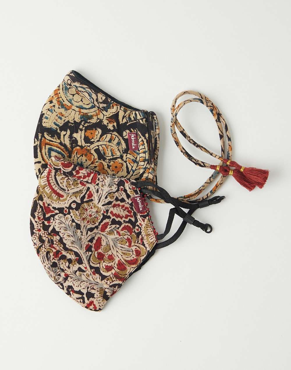 Cotton Crescent Set Of 2 Adjustable Mask