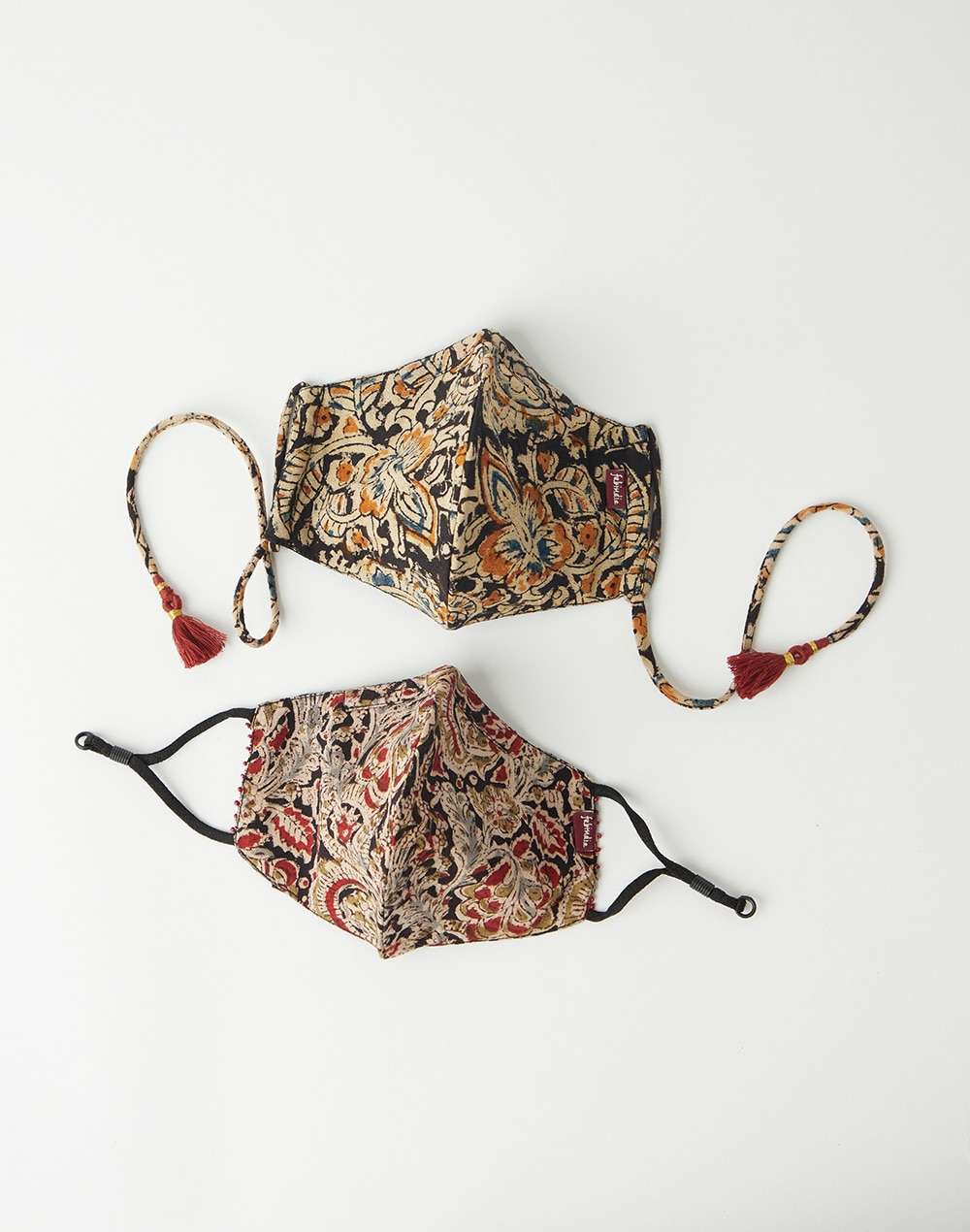 Cotton Crescent Set Of 2 Adjustable Mask