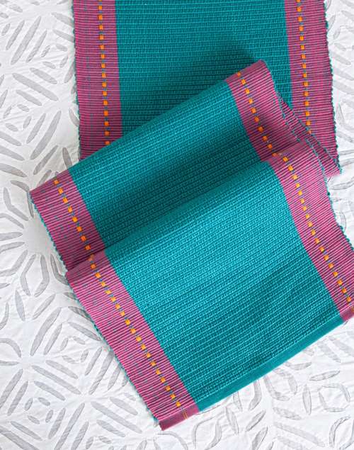 Tanka Cotton Woven Table Runner Tanka Cotton Woven Table Runner