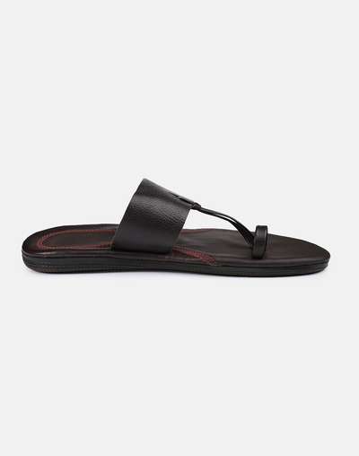 Man Chapple Buy Brown Leather Chappal for Men Online at Fabindia | 10679068