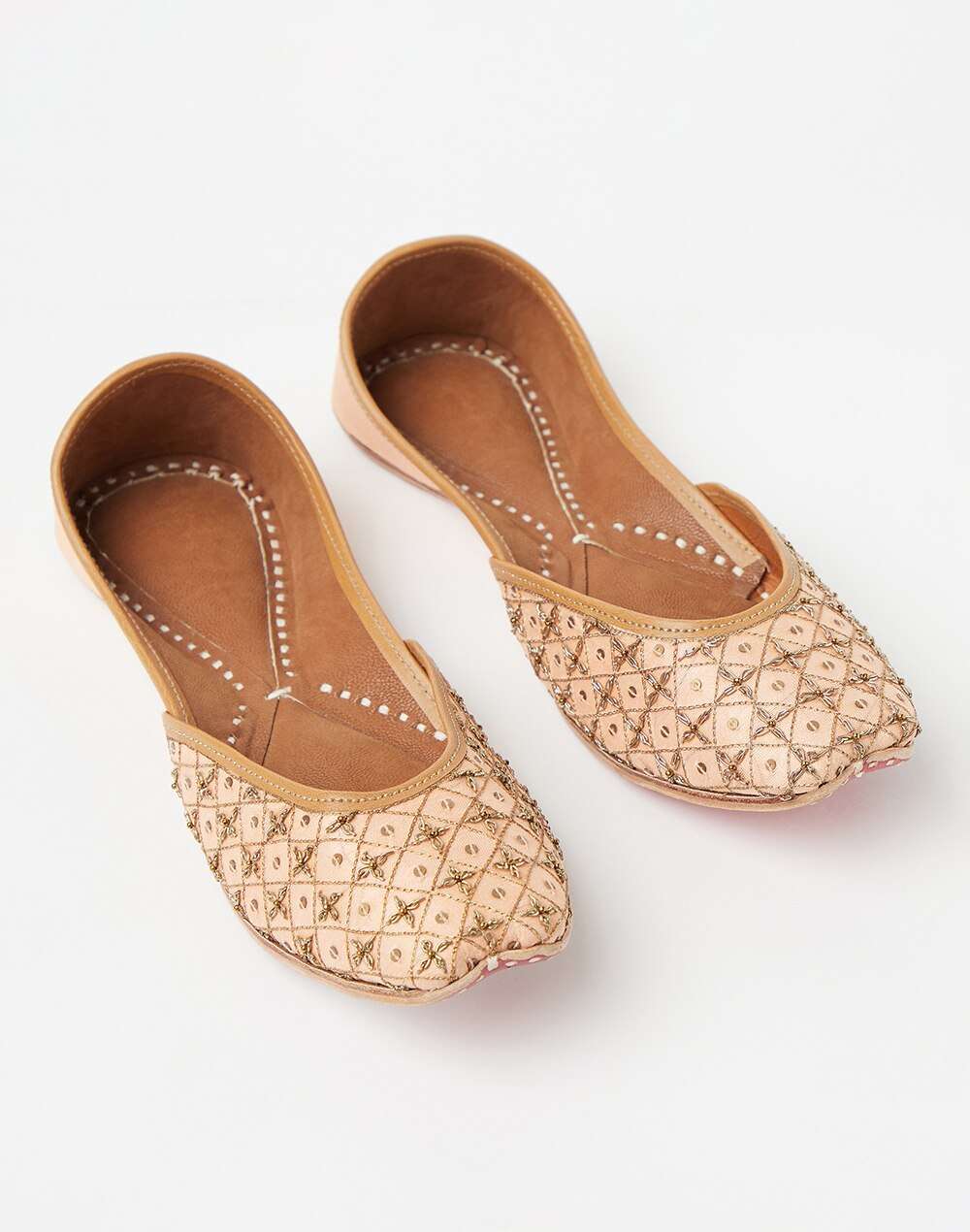 Leather Embroidered Juttie