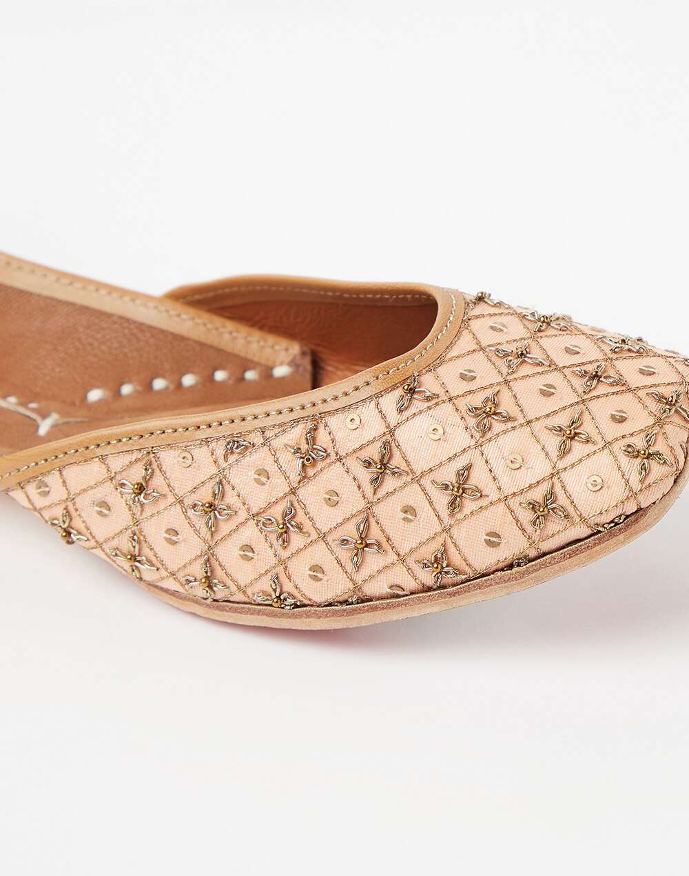 Leather Embroidered Juttie