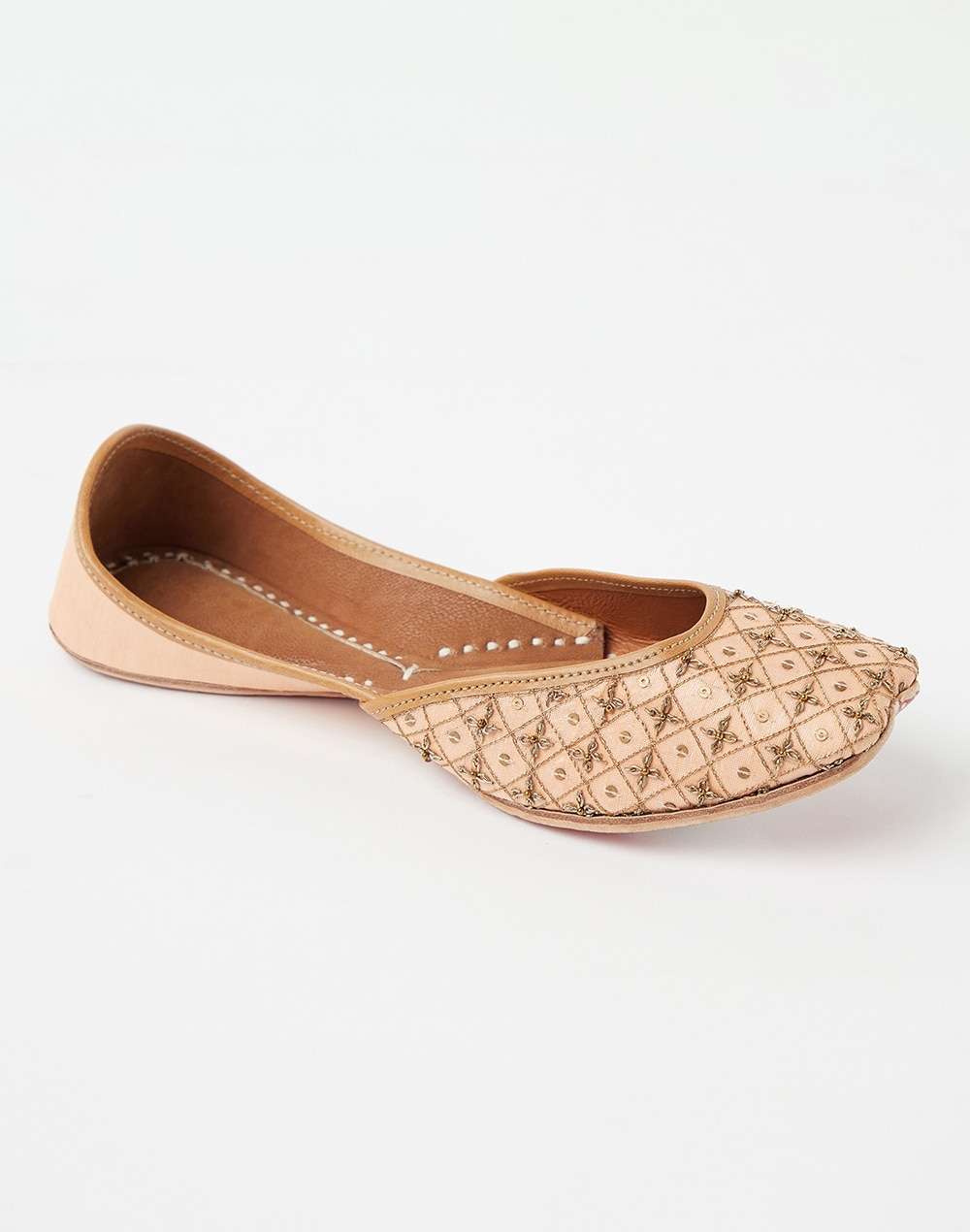 Leather Embroidered Juttie