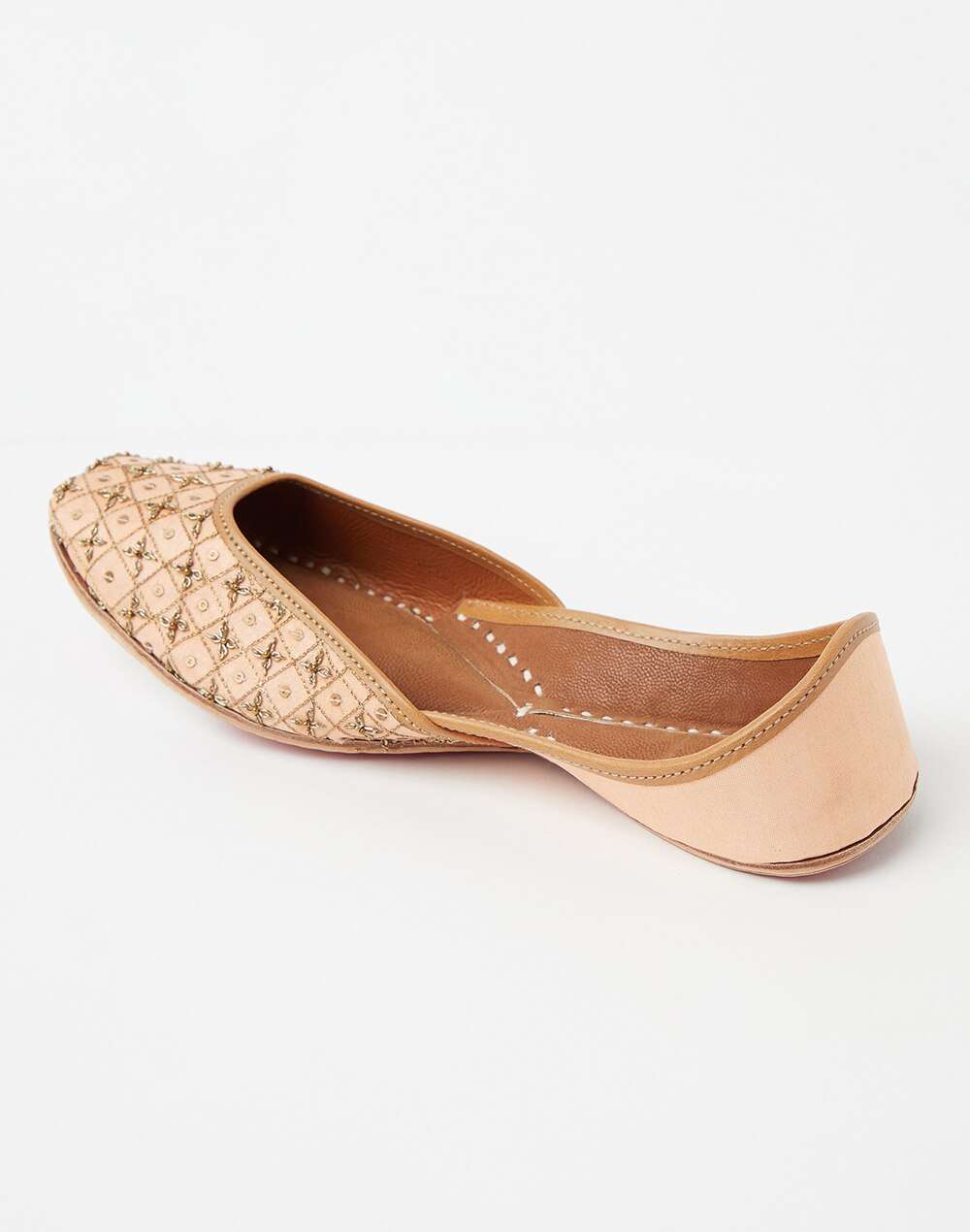 Leather Embroidered Juttie