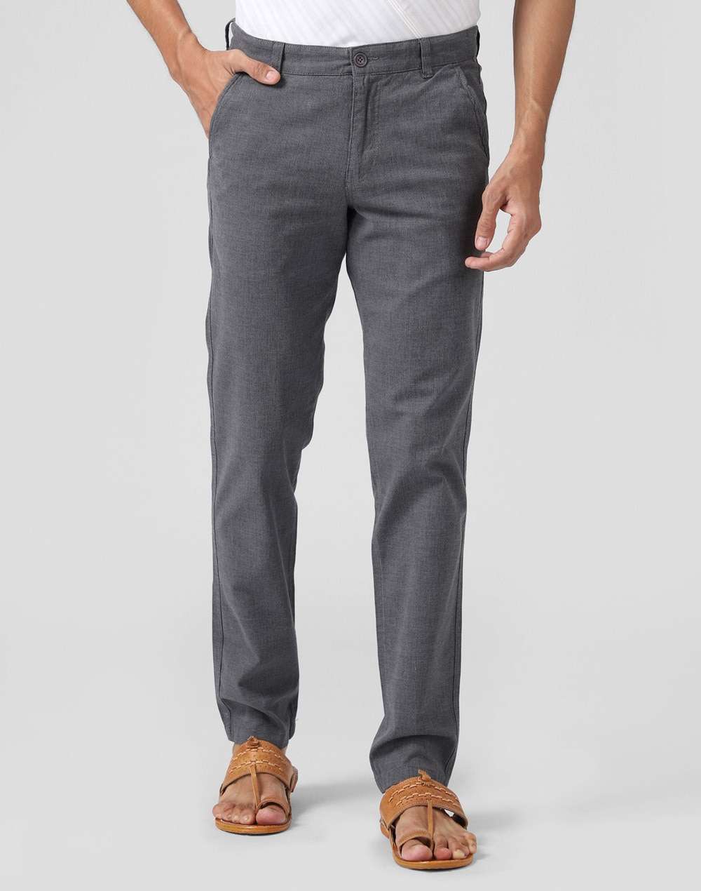 Cotton Stretch Filafil Trouser
