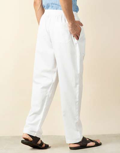 Cotton Elasticated Aligarh Pyjama Cotton Elasticated Aligarh Pyjama