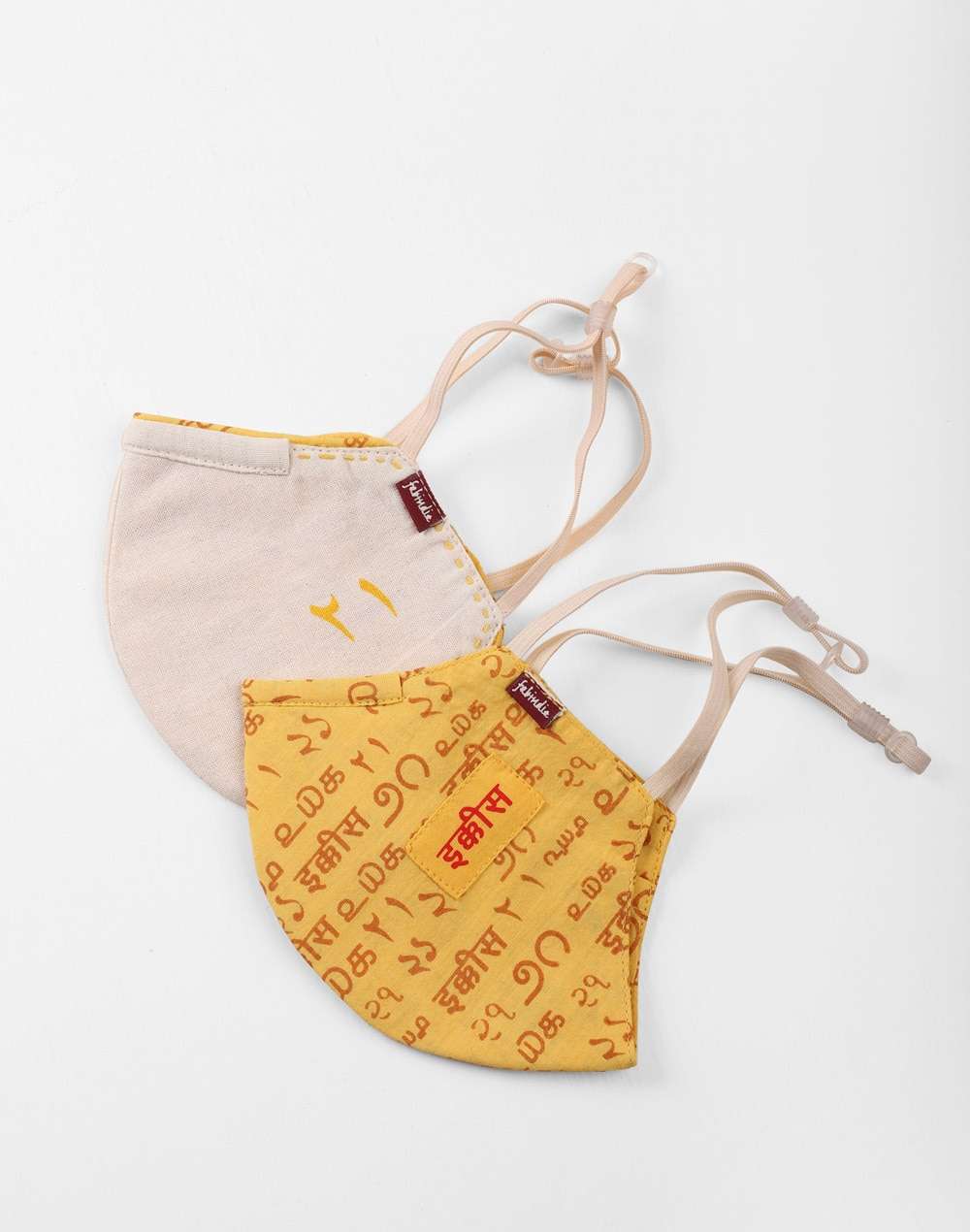 Cotton Crescent Adjustable Non Surgical Mask