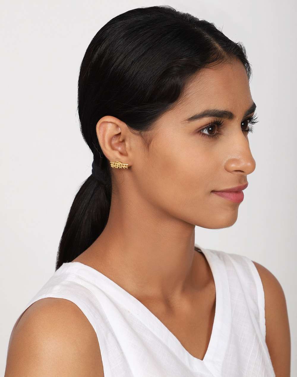 Silver Princess Ethnic Earrings