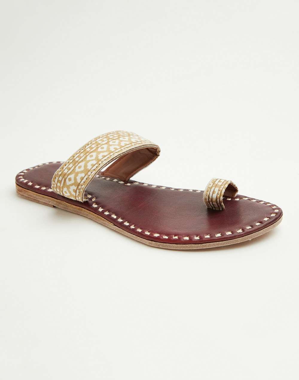 Leather Toe Strap Chappal