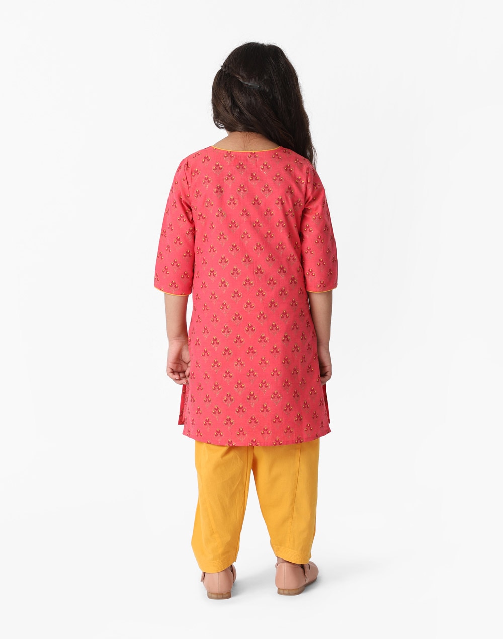Cotton Printed Salwar Suit Set Of 3 Cotton Printed Salwar Suit Set Of 3