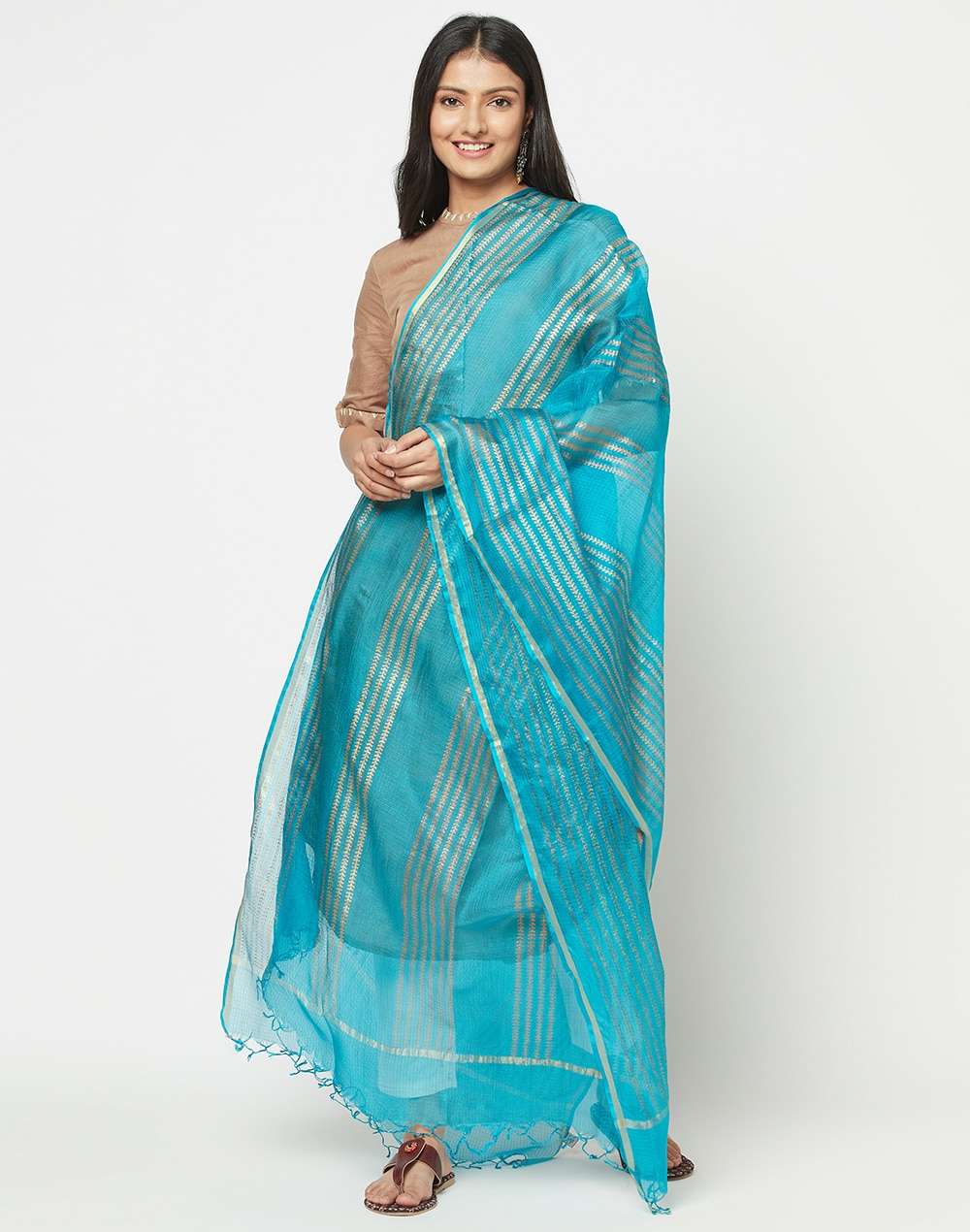 Kota Silk Printed Dupatta