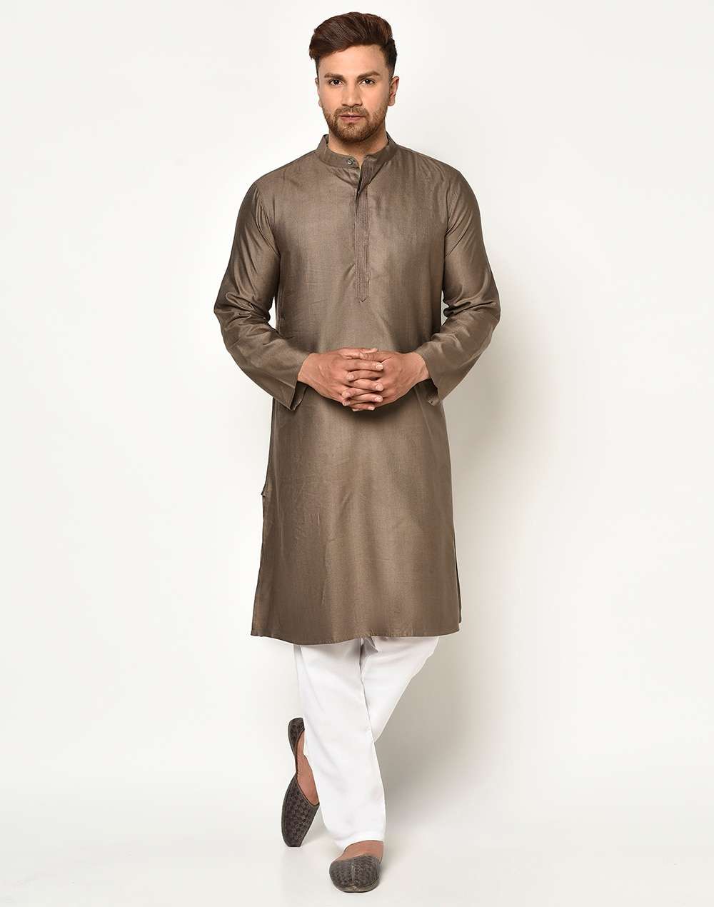 Viscose Tussar Kosi Long Kurta