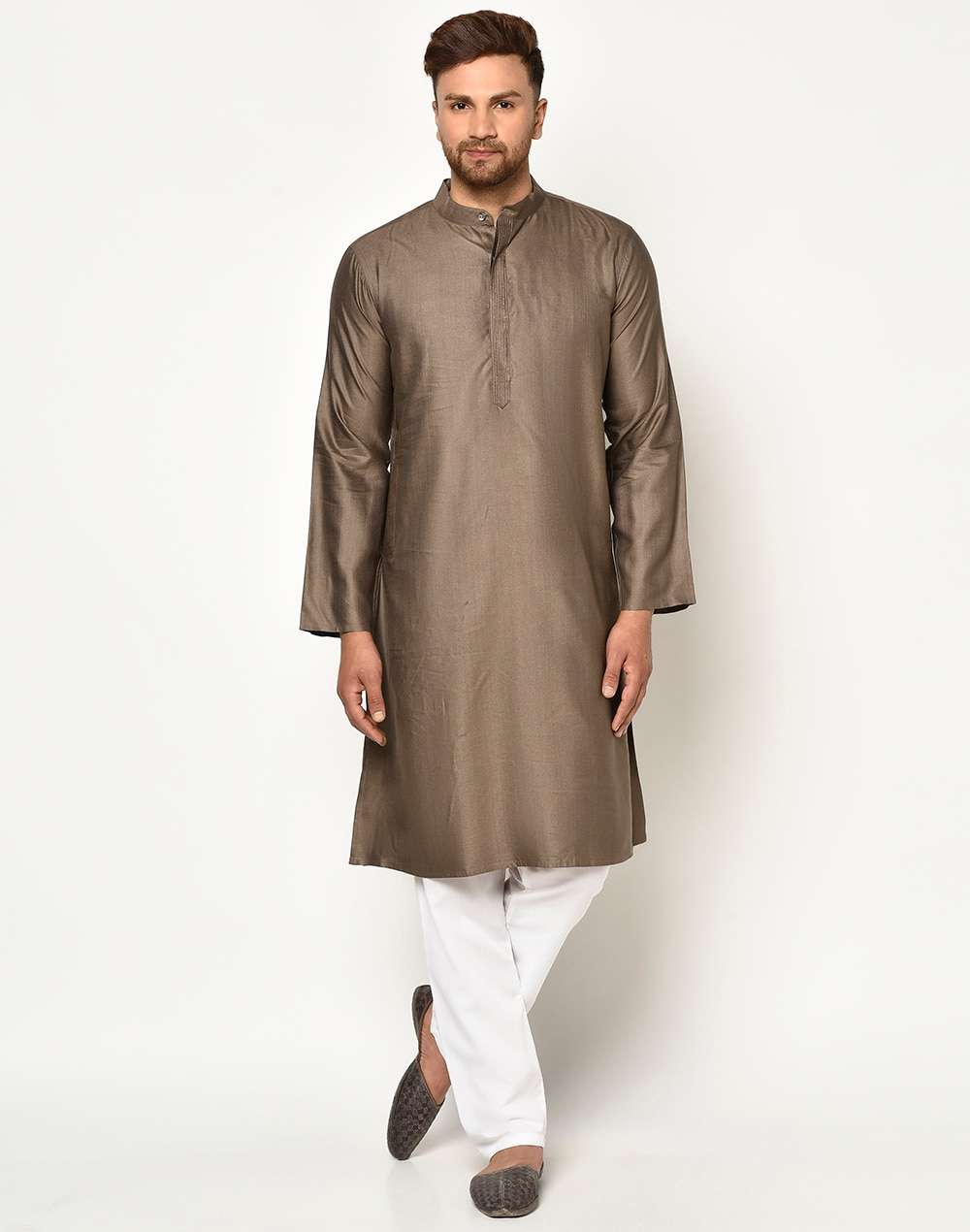 Viscose Tussar Kosi Long Kurta