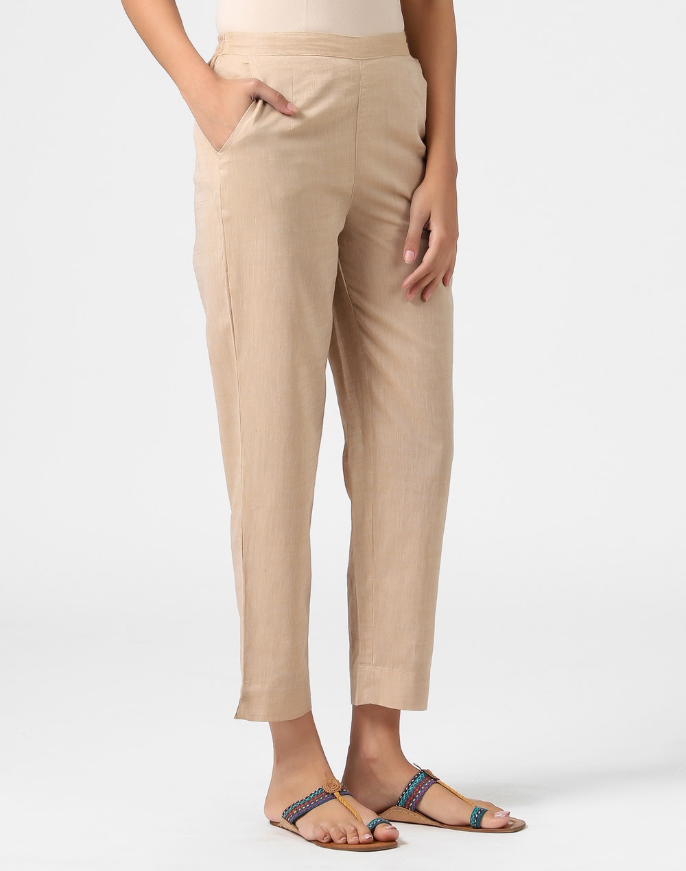 Cotton Tapered Casual Pant