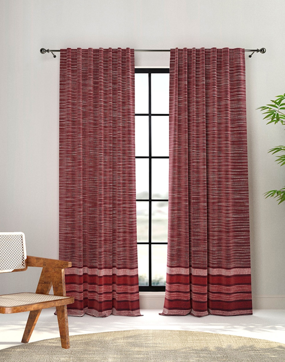 Alta Cotton Woven Curtain | 1Pc
