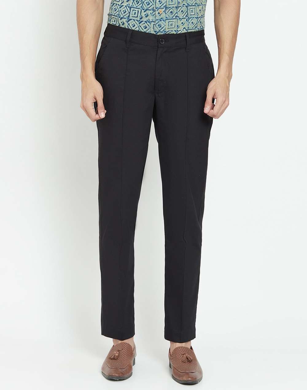 Cotton Canvas Jama Trouser