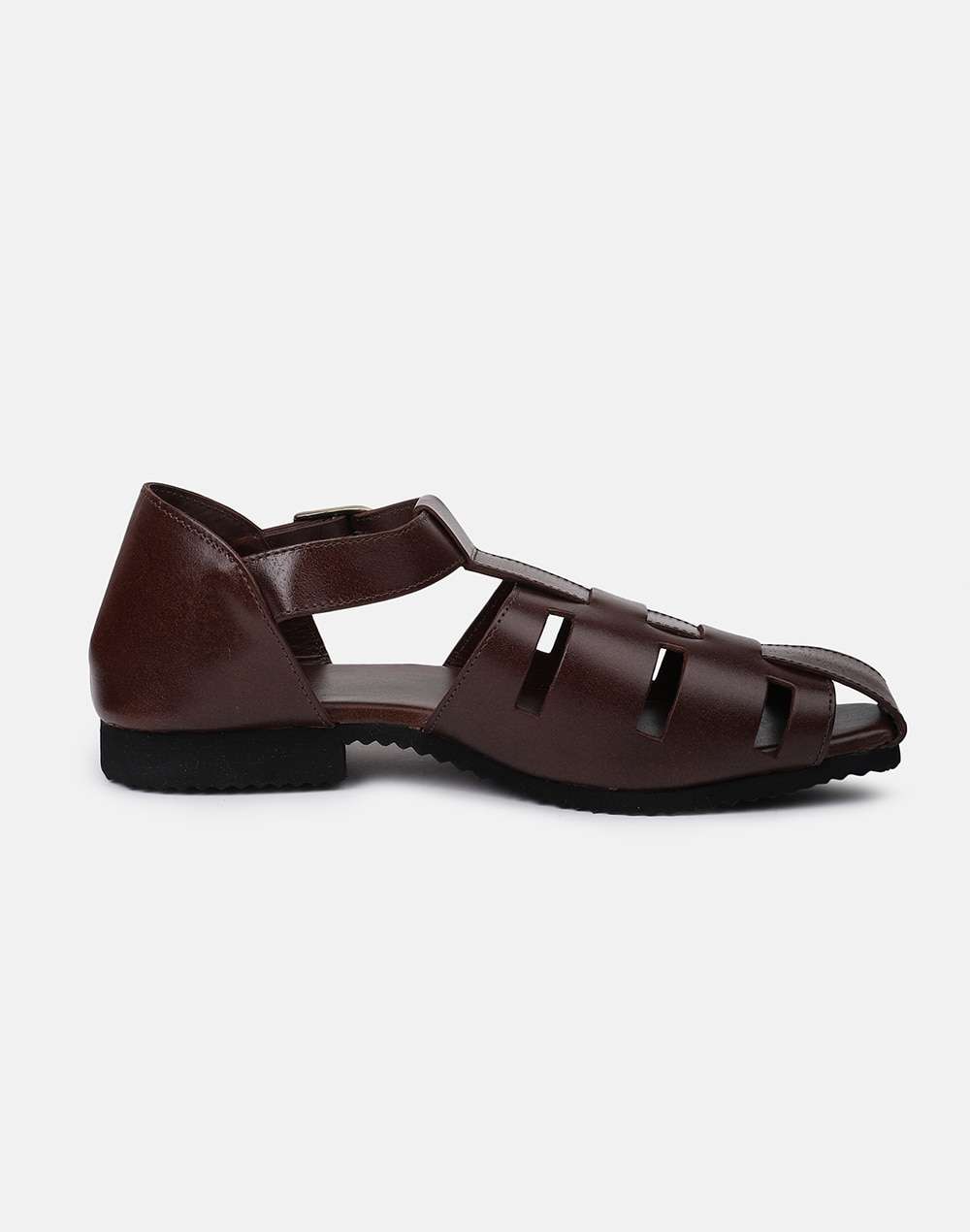 Leather Closed Sandal