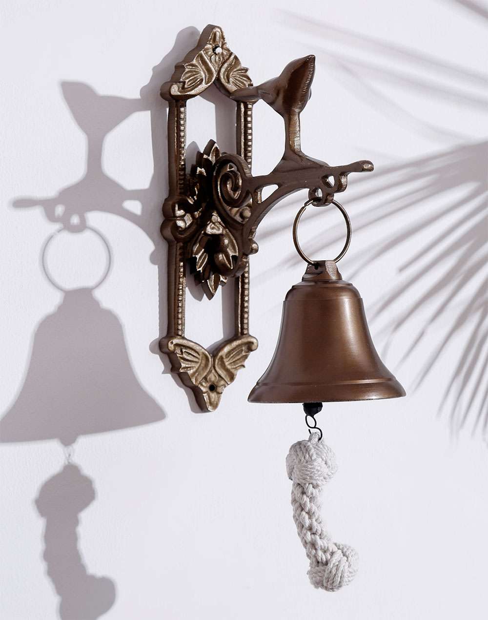 Buy Brass Casted Metal Bell Online at Fabindia | 10687866