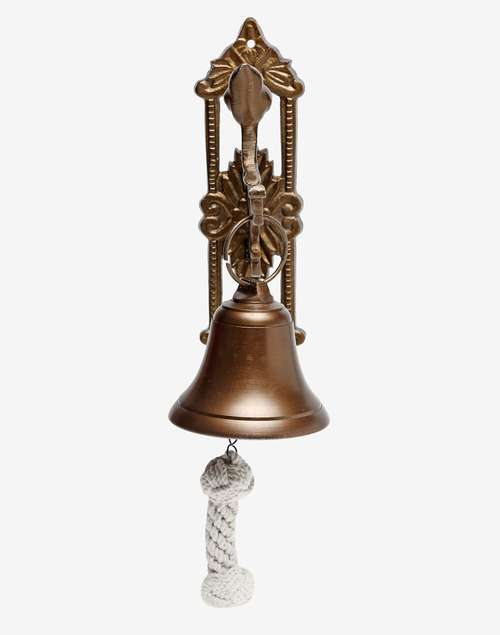 Metallic Rods Bell Buy Brass Casted Metal Bell Online at Fabindia | 10687866
