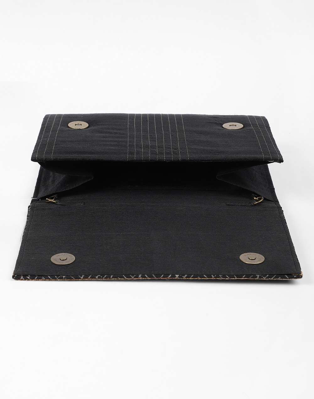 Silk Khari Print Clutch Bag