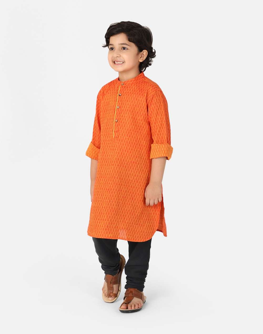 Cotton Dobby Weave Long Kurta