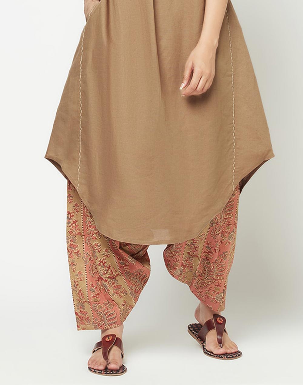 FabBasics Cotton Printed Elasticated Patiala FabBasics Cotton Printed Elasticated Patiala