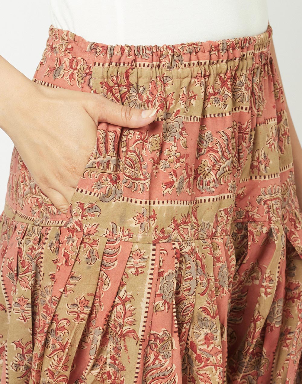 FabBasics Cotton Printed Elasticated Patiala FabBasics Cotton Printed Elasticated Patiala