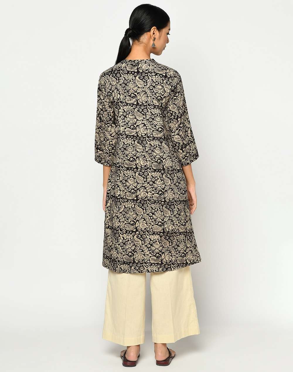 Cotton Cambric Printed Knee Length Kurta