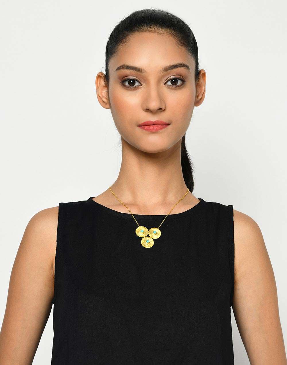 Silver Golden Plated Princess Necklace