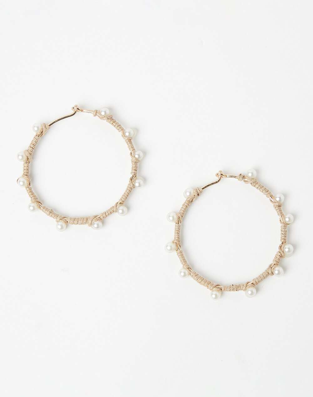 Metal Golden Bali Earrings