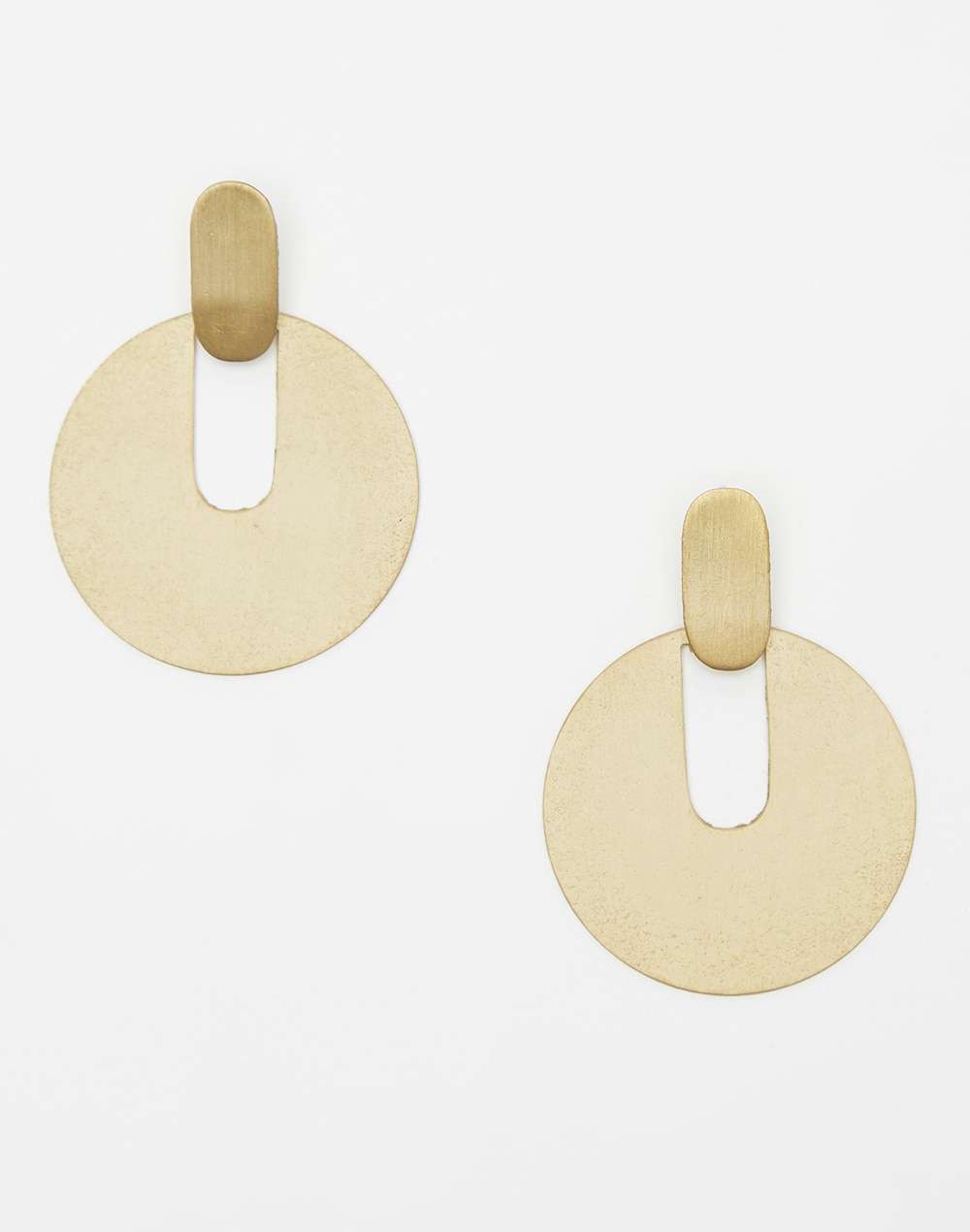 Metal Golden Plated Dangler Earring