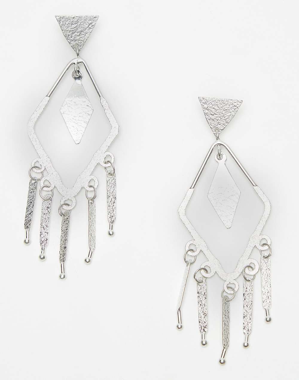 FabNu Metal Dangler Earrings