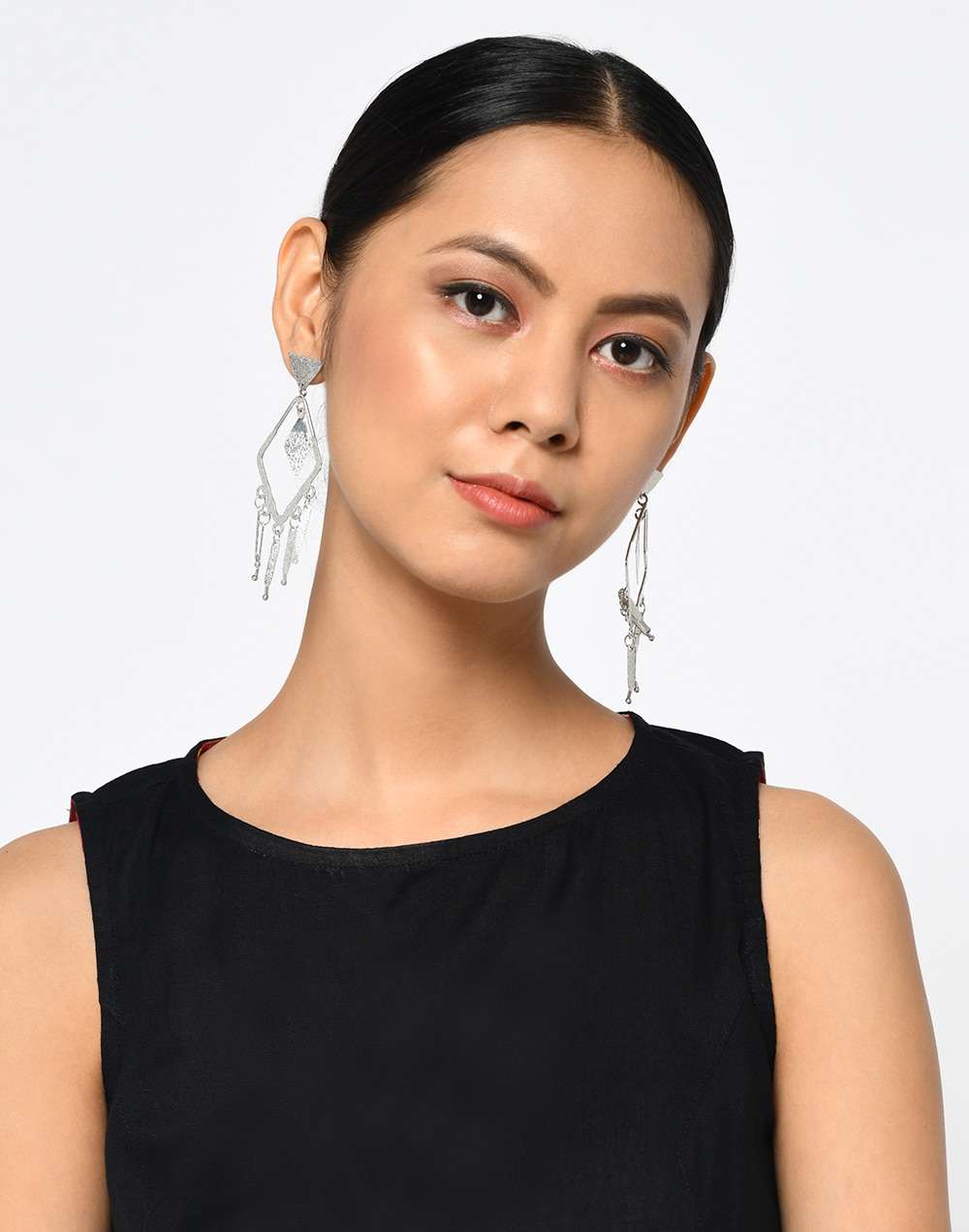 FabNu Metal Dangler Earrings