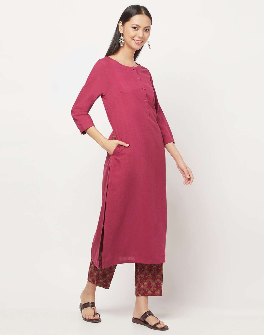 Cotton Printed Kurta Set