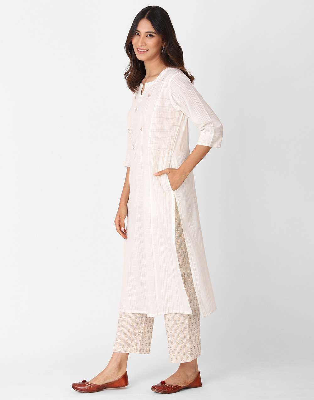 Cotton Printed Kurta Set